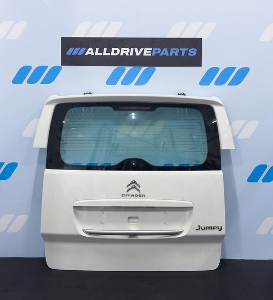 Achterklep Citroen Jumpy met ruit wit 1400489177