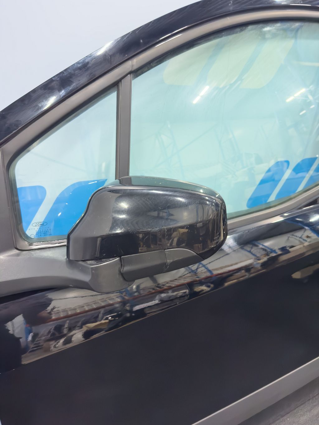 Ford Transit Courier Voorportier links zwart PET76A20125DP