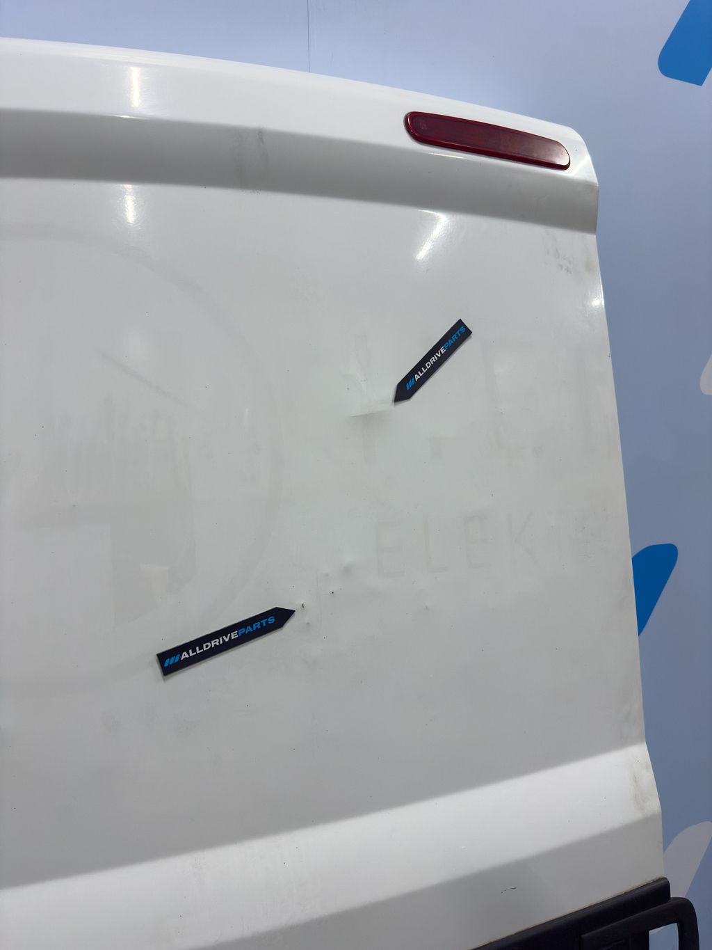 Opel Combo Fiat Doblo Achterdeur links dicht wit 95528538 